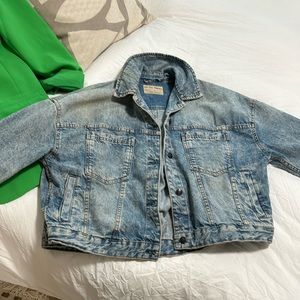 Free People Opal Swing Denim Jacket